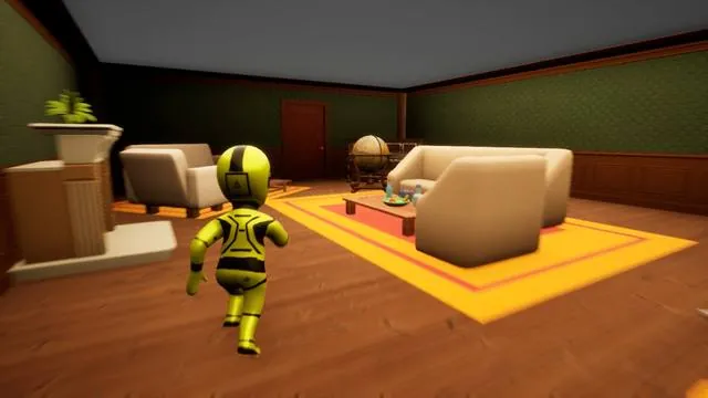 A Survivor sprinting for the next room